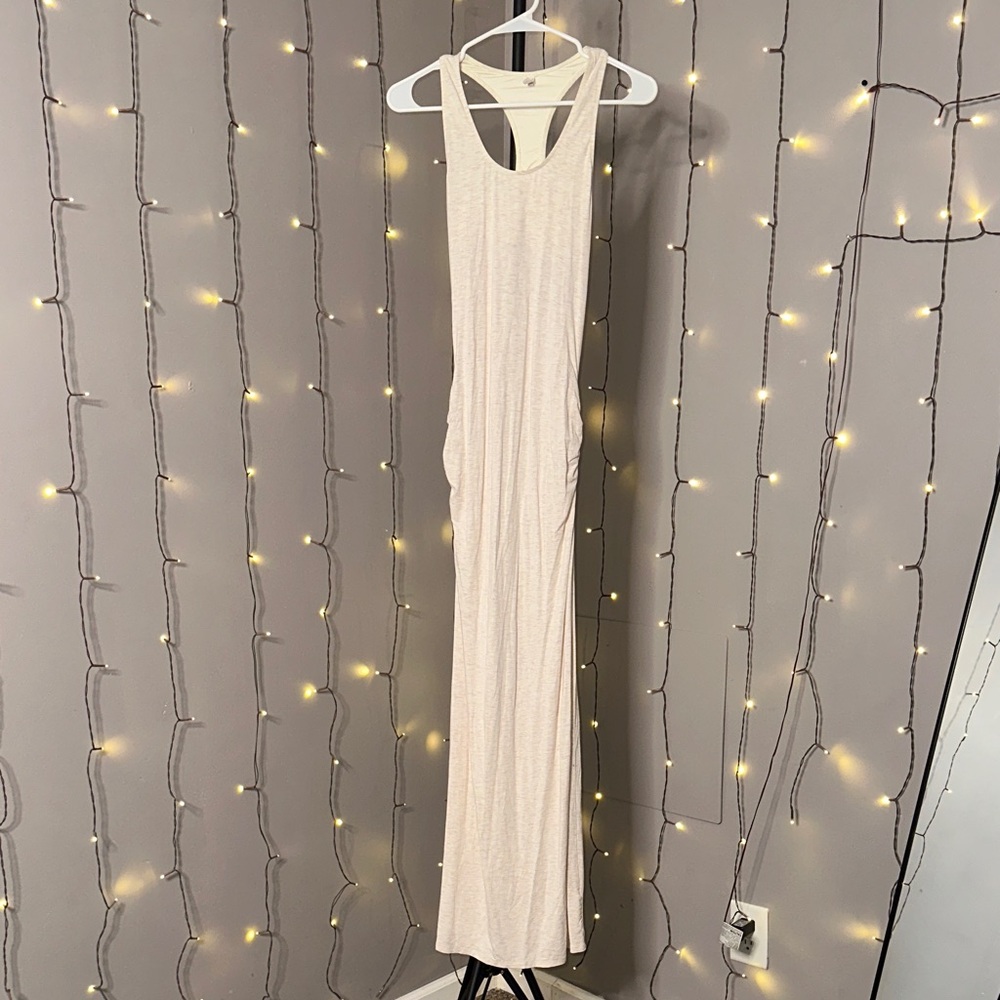 Chic Cream Maxi Dress